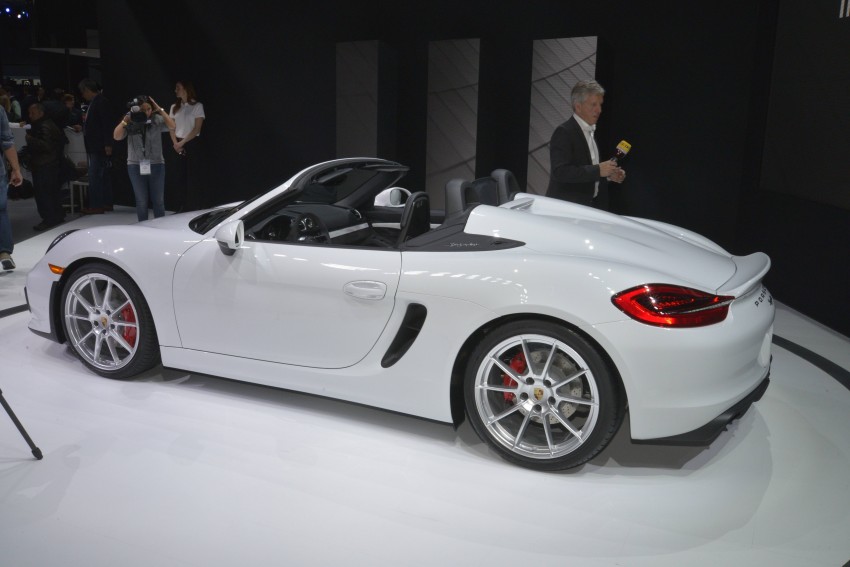New Porsche Boxster Spyder to debut at NYIAS 2015 324429