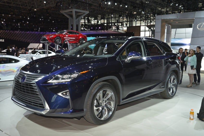 Lexus RX 450h and RX 350 F Sport debut at NYIAS 325447