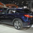 Lexus RX 450h and RX 350 F Sport debut at NYIAS