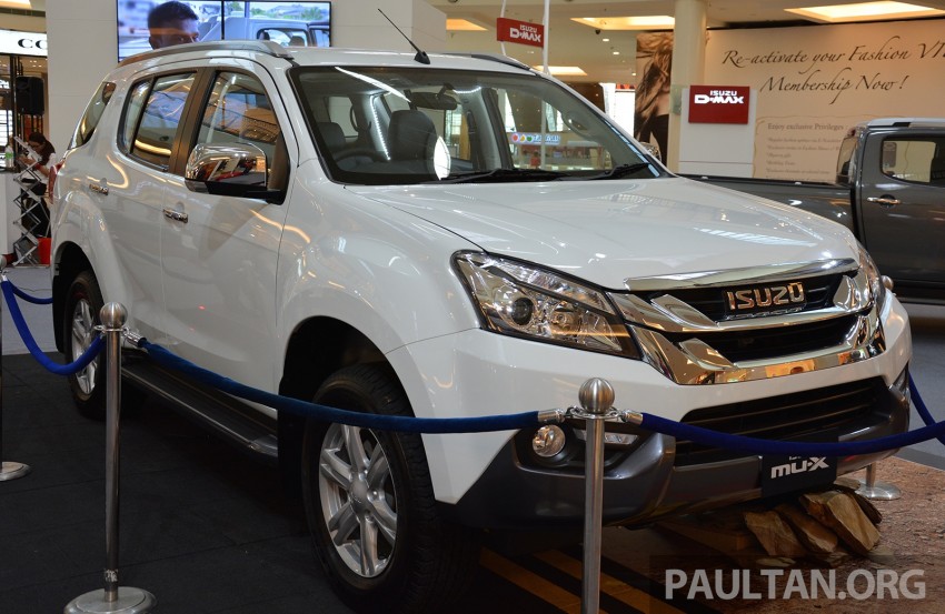 Isuzu MU-X – 7-seater 2.5L SUV previewed in Malaysia 331995