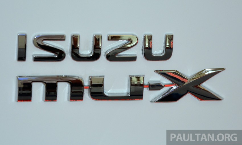 Isuzu MU-X – 7-seater 2.5L SUV previewed in Malaysia 331971