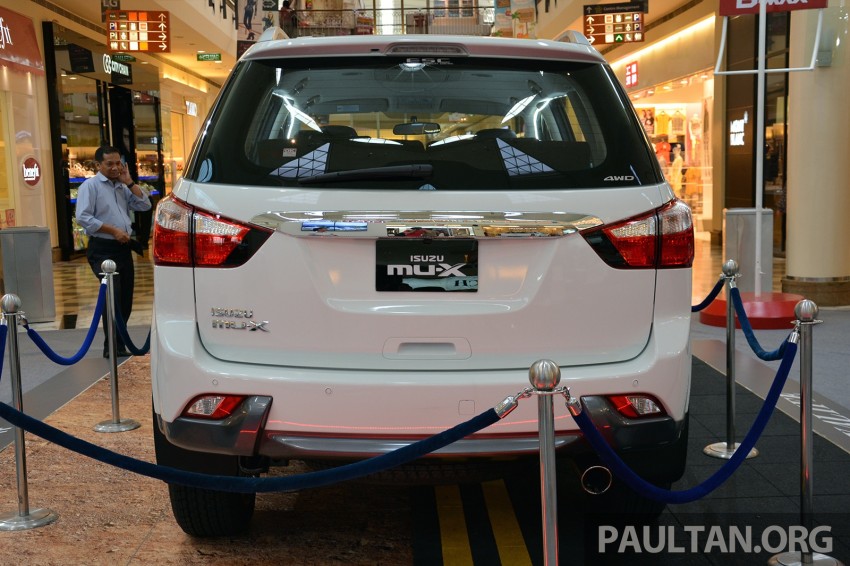 Isuzu MU-X – 7-seater 2.5L SUV previewed in Malaysia 331974
