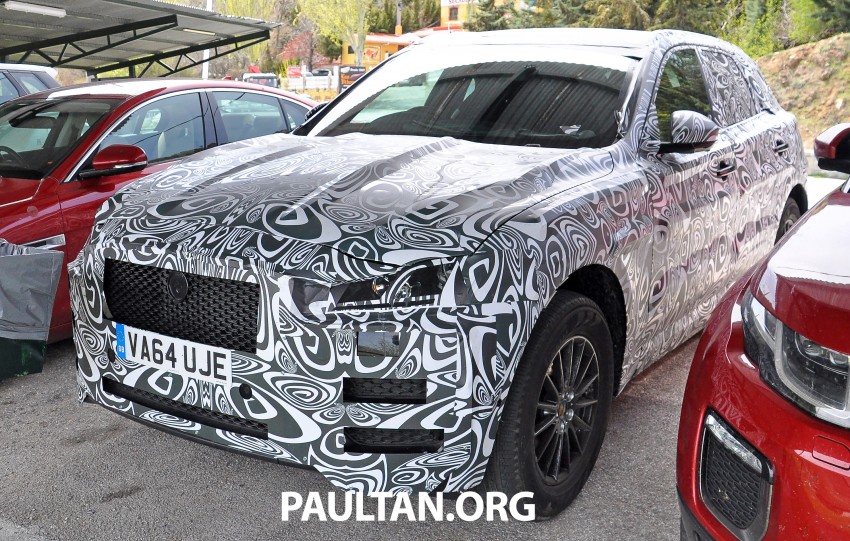 SPIED: Jaguar F-Pace interior spotted for the first time 333873