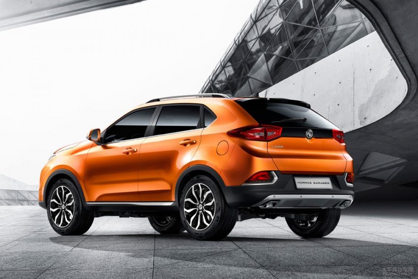 Shanghai 2015: MG GS unveiled, with 217 hp 2.0 turbo 331006