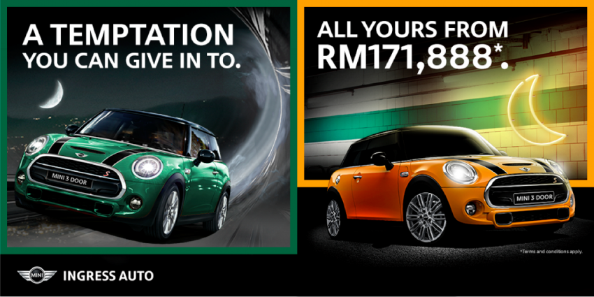 AD: A Not so MINI Temptation you can give in to, starting from RM171,888 at MINI Bangsar 345401