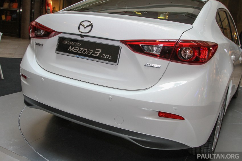 Mazda 3 CKD launched in Malaysia, RM106k-121k 326247