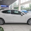 Mazda 3 CKD launched in Malaysia, RM106k-121k