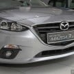 Mazda 3 CKD launched in Malaysia, RM106k-121k