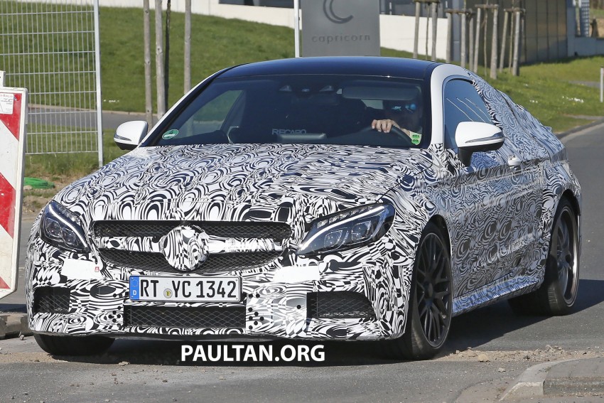 SPIED: Mercedes-AMG C 63 Coupe looks the business 331310