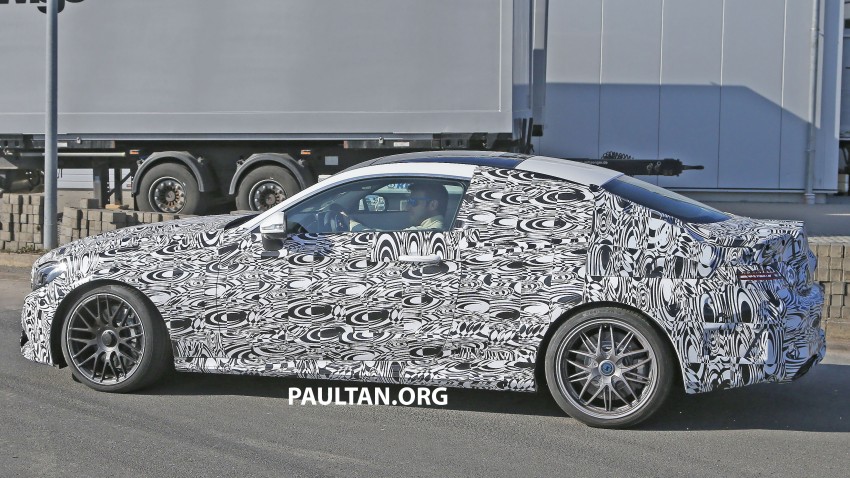 SPIED: Mercedes-AMG C 63 Coupe looks the business 331305