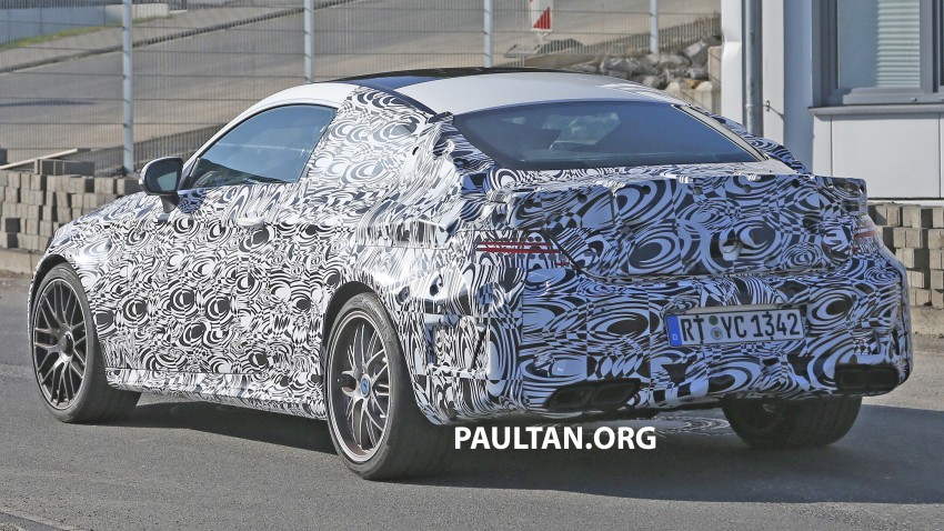 SPIED: Mercedes-AMG C 63 Coupe looks the business 331304