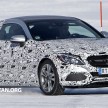 SPIED: Mercedes-Benz C-Class Coupe figure skating