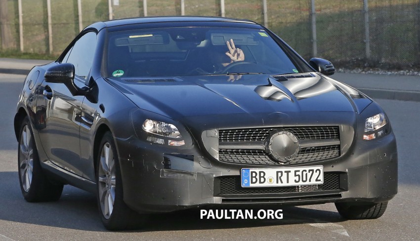 SPIED: Mercedes-Benz SLC is SLK by another name 327064