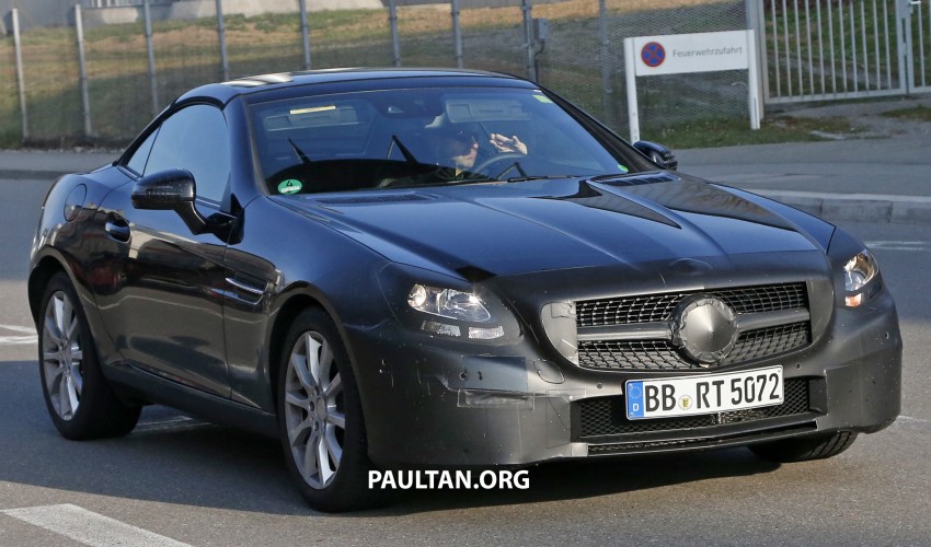 SPIED: Mercedes-Benz SLC is SLK by another name 327066