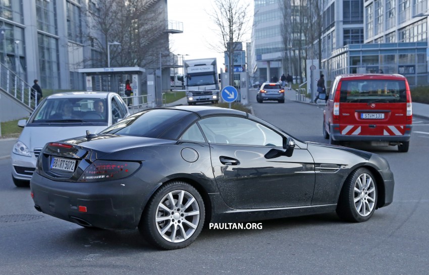 SPIED: Mercedes-Benz SLC is SLK by another name 327069