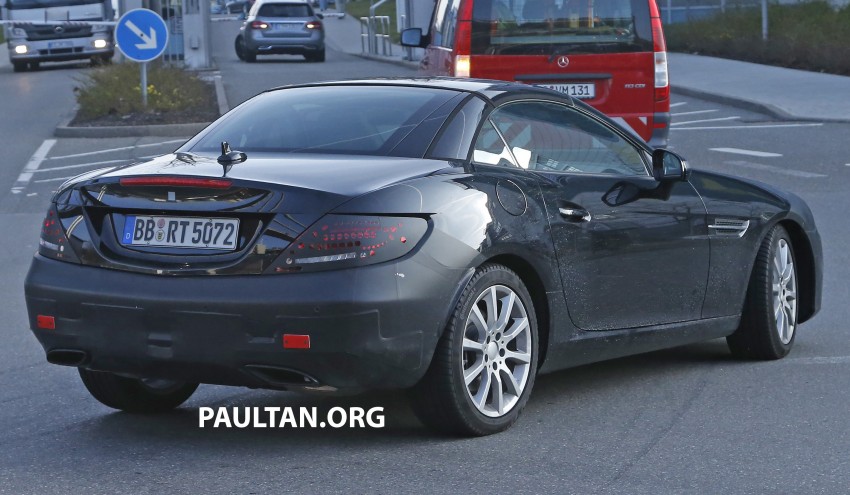 SPIED: Mercedes-Benz SLC is SLK by another name 327070