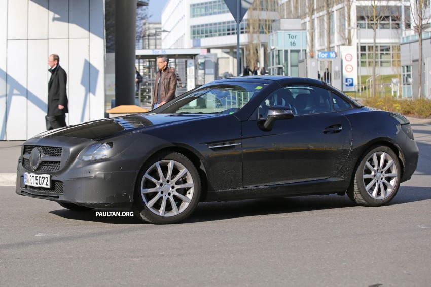 SPIED: Mercedes-Benz SLC is SLK by another name 331350