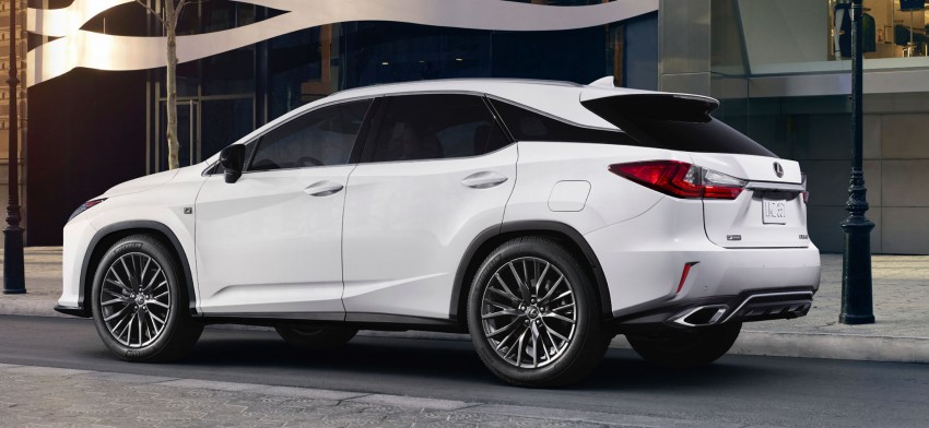 Lexus RX 450h and RX 350 F Sport debut at NYIAS 323778