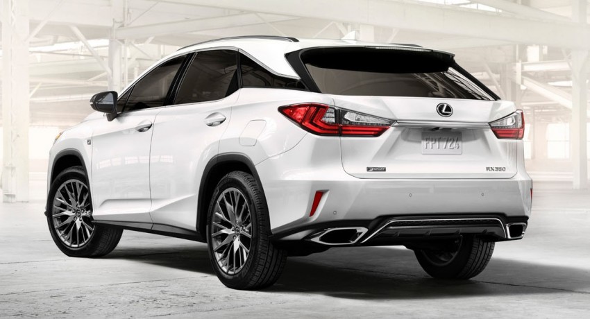Lexus RX 450h and RX 350 F Sport debut at NYIAS 323775