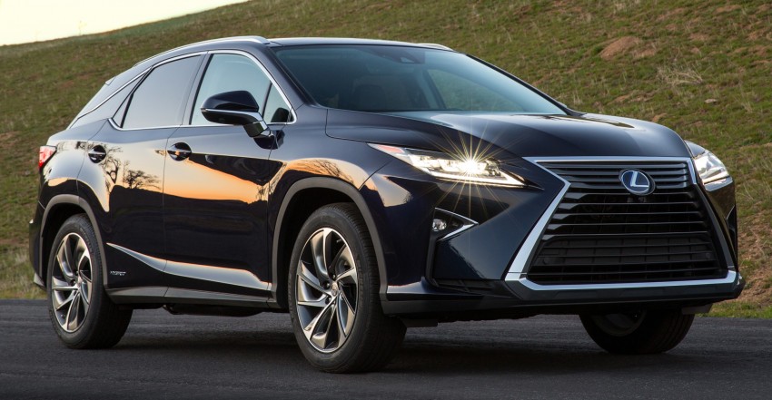 Lexus RX 450h and RX 350 F Sport debut at NYIAS 323764