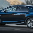 Lexus RX 450h and RX 350 F Sport debut at NYIAS