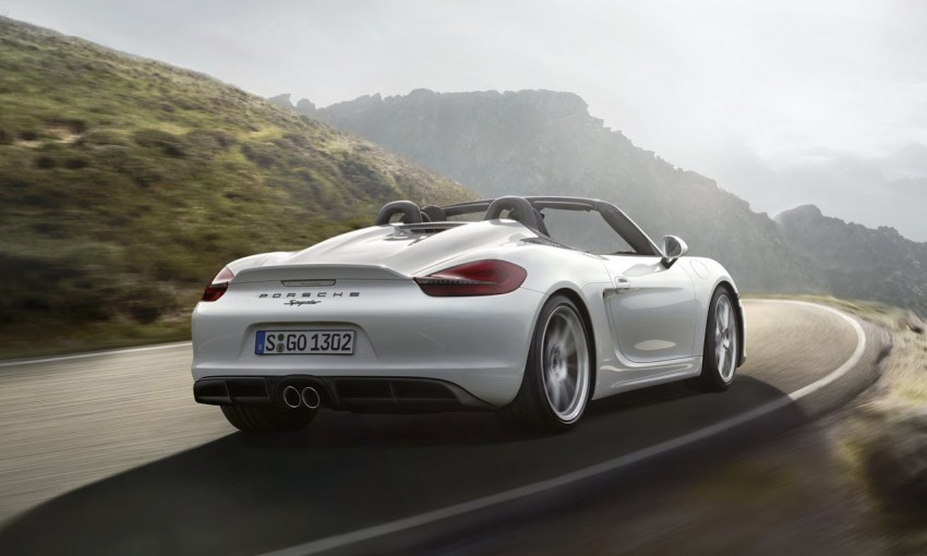 New Porsche Boxster Spyder to debut at NYIAS 2015 323297