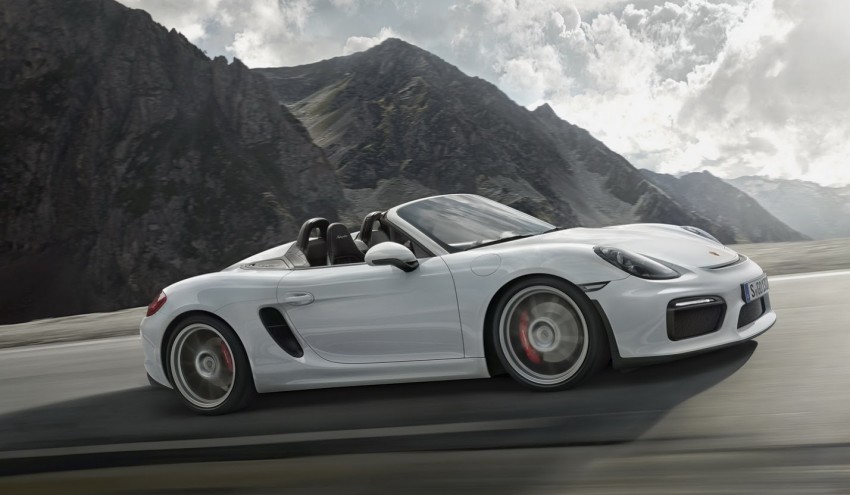 New Porsche Boxster Spyder to debut at NYIAS 2015 323299