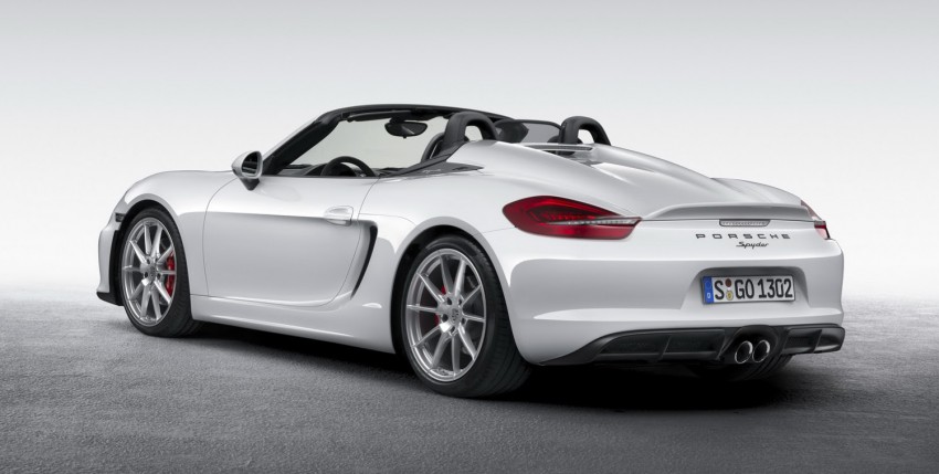 New Porsche Boxster Spyder to debut at NYIAS 2015 323287