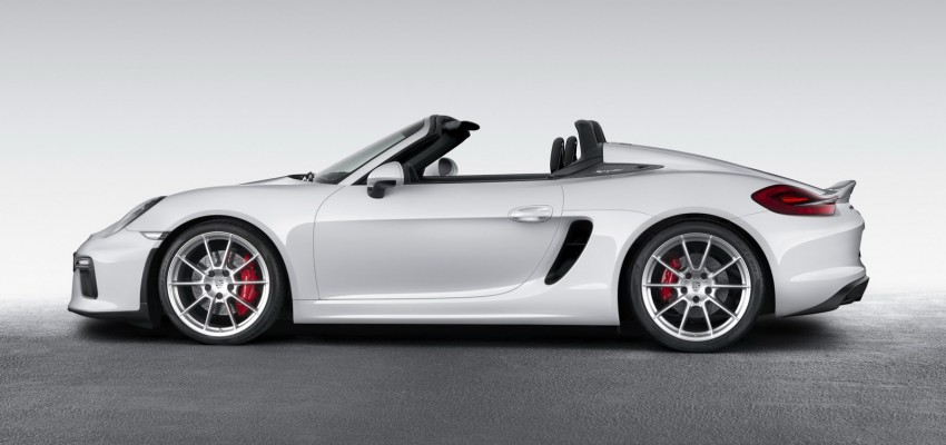 New Porsche Boxster Spyder to debut at NYIAS 2015 323288
