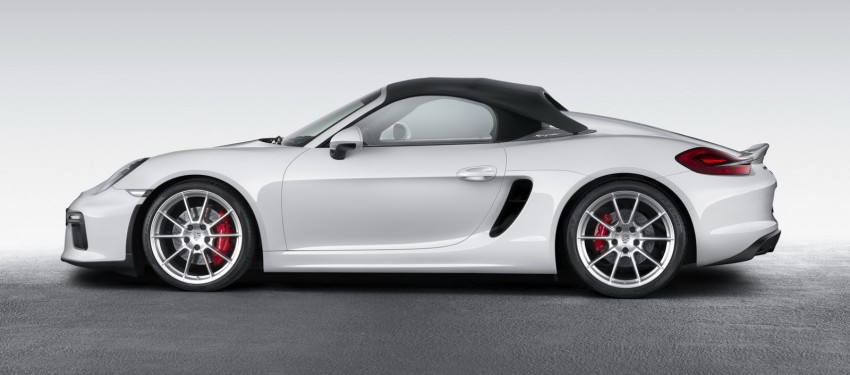 New Porsche Boxster Spyder to debut at NYIAS 2015 323289