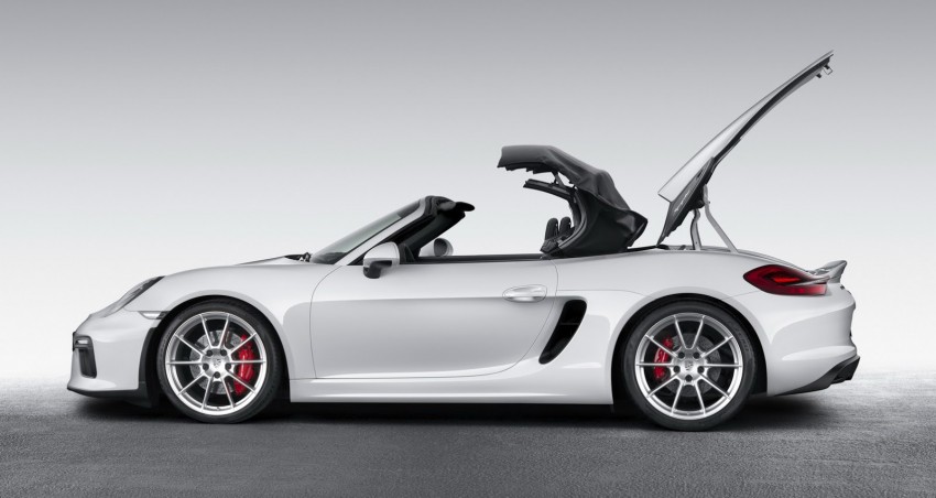 New Porsche Boxster Spyder to debut at NYIAS 2015 323290