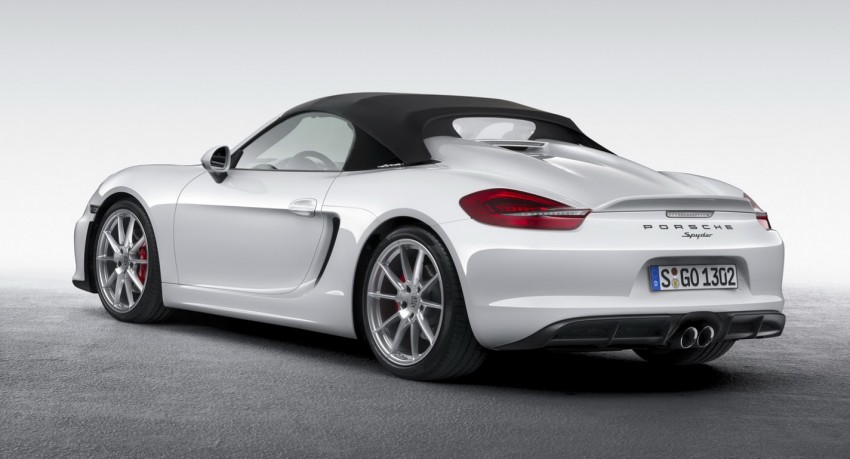 New Porsche Boxster Spyder to debut at NYIAS 2015 323294