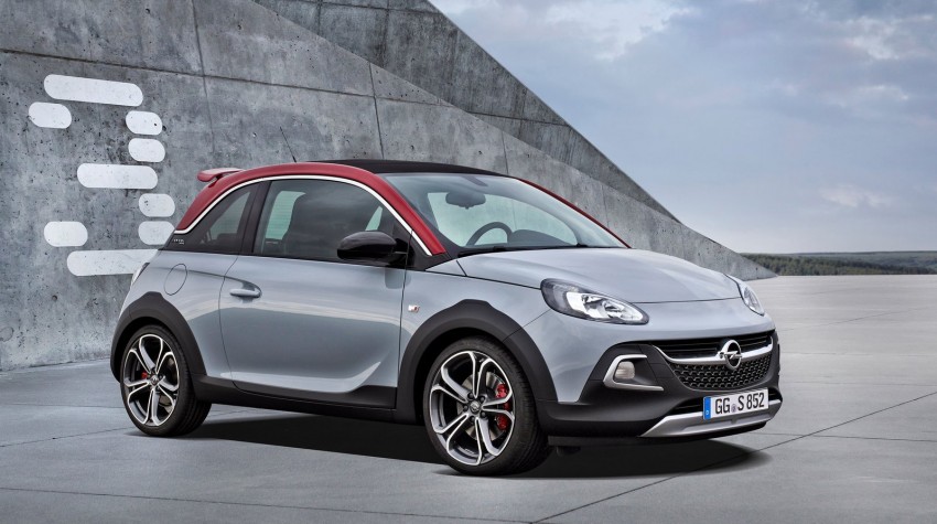 Opel Adam Rocks S – tough tiny car gets more power 326787