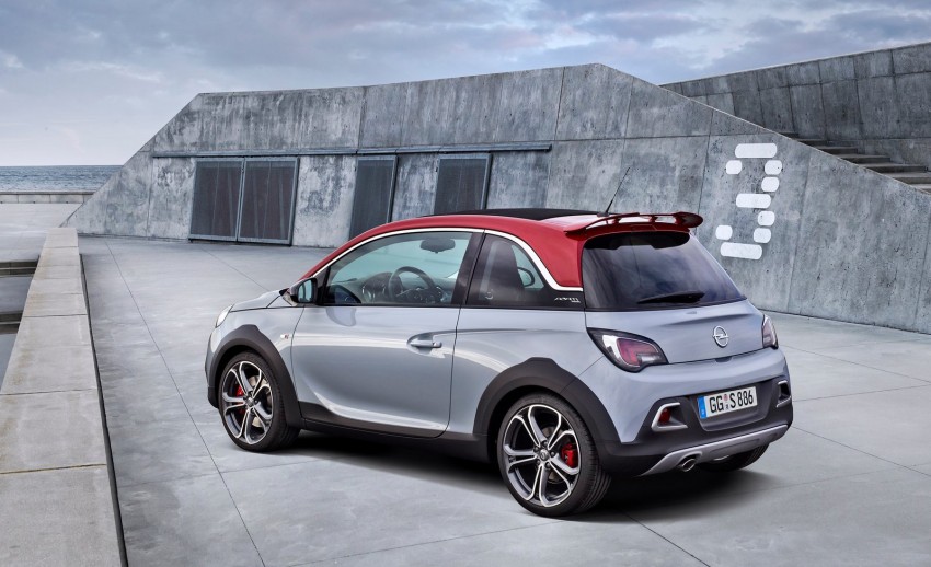 Opel Adam Rocks S – tough tiny car gets more power 326789
