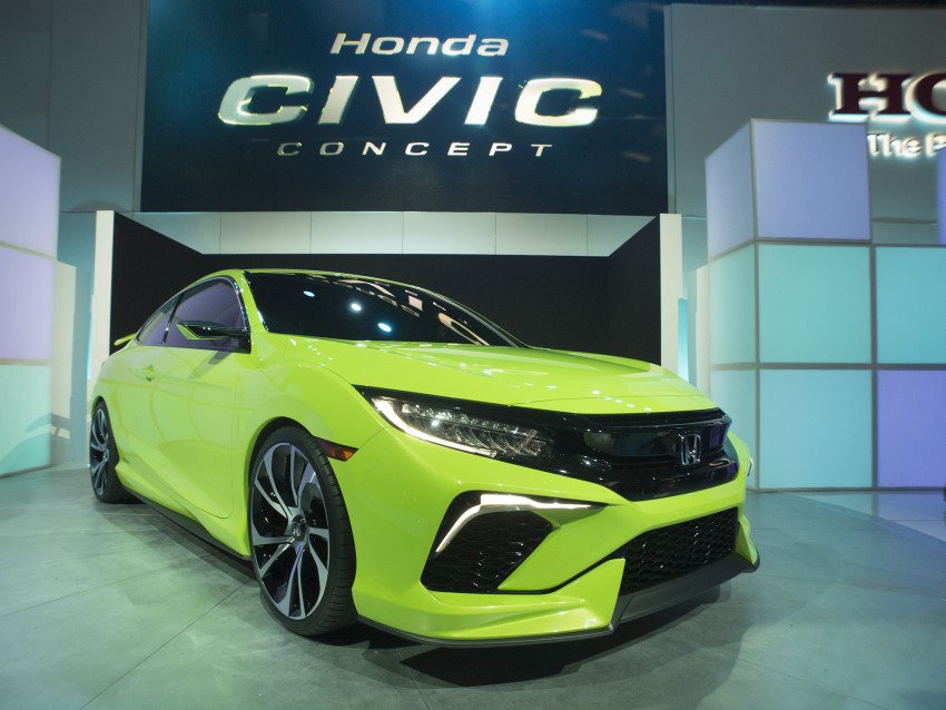Honda Civic Concept debuts in NYC, previews tenth-gen for ASEAN – Type R hatch confirmed for US Image #324307
