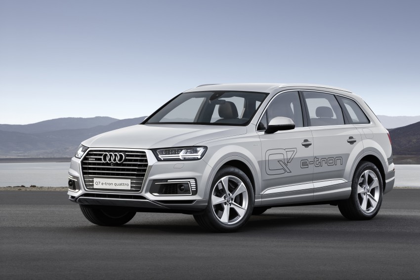 Audi Q7 e-tron 2.0 TFSI quattro debuts in Shanghai 329296