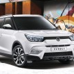 SsangYong Tivoli B-segment SUV goes on sale in UK