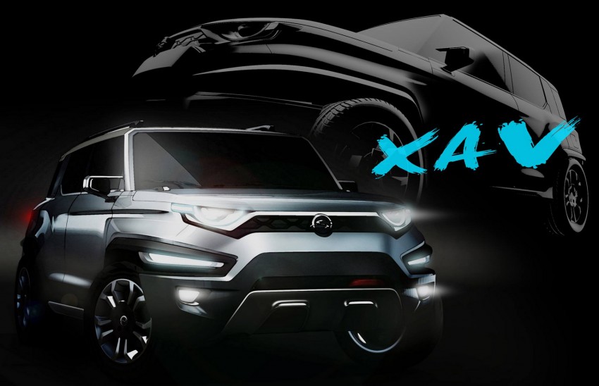 SsangYong XAV concept previews new design theme 325564