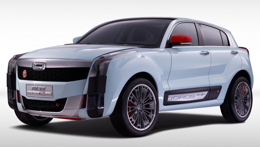 Shanghai 2015: Qoros 2 SUV PHEV Concept debuts 330963
