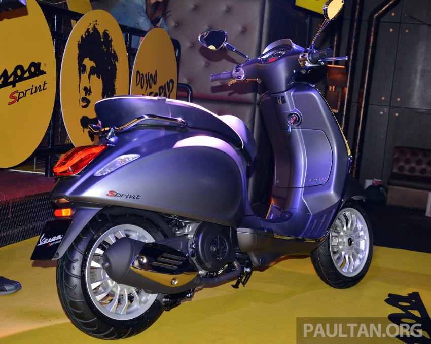 Vespa Sprint launched in Malaysia – 3V 150cc, RM15k 326913