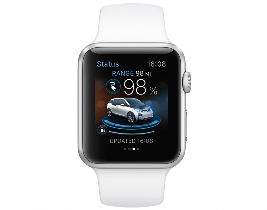 BMW i Remote App – BMW i3, i8 info on Apple Watch 333339