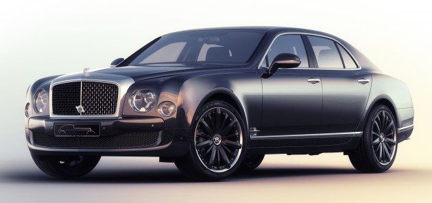 bentley mulsanne speed blue train