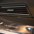 BMW M Performance Parts showcased – performance, cosmetic accessories galore for the BMW F10, F30