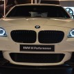 BMW M Performance Parts showcased – performance, cosmetic accessories galore for the BMW F10, F30