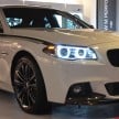 BMW M Performance Parts showcased – performance, cosmetic accessories galore for the BMW F10, F30