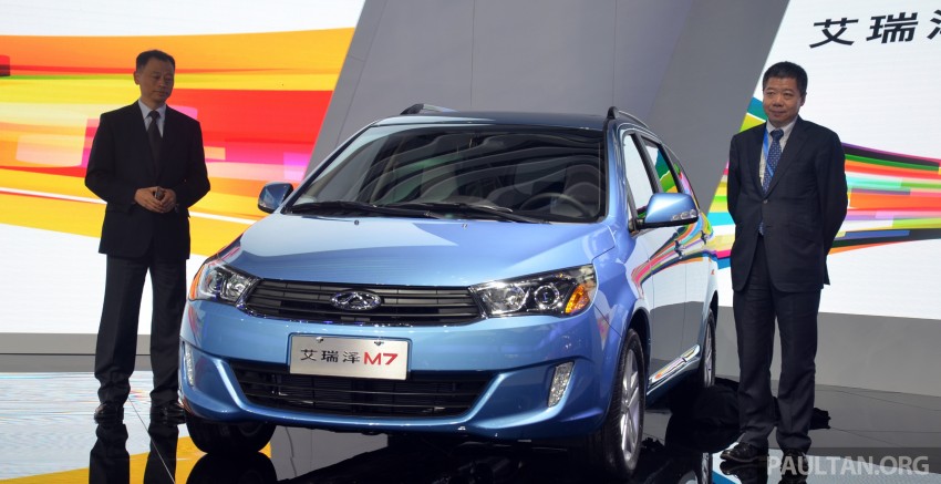 Shanghai 2015: Chery Arrizo M7 is a Maxime for China 330414