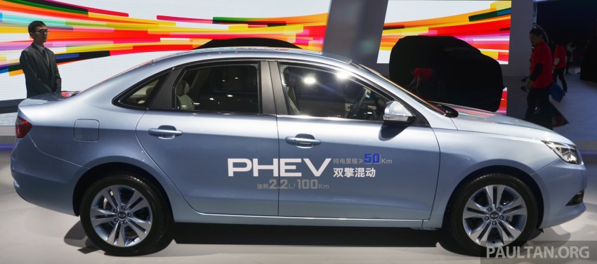 Shanghai 2015: Chery Arrizo 7 PHEV, Arrizo 3 EV 331681