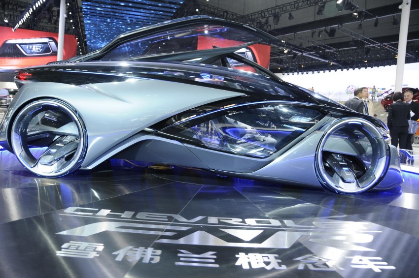 Shanghai 2015: Chevrolet FNR previews a mad future 332673