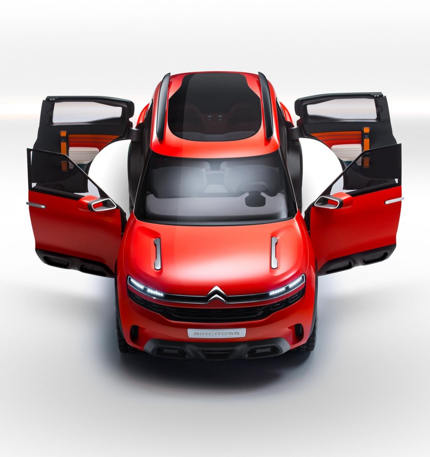 Citroen Aircross concept revealed, debuts in Shanghai 326775