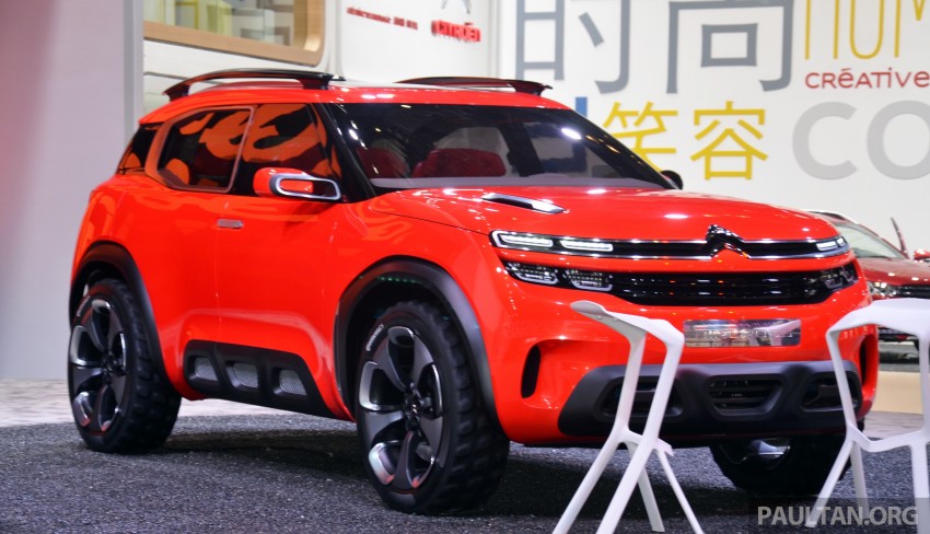 Citroen Aircross concept revealed, debuts in Shanghai 331656